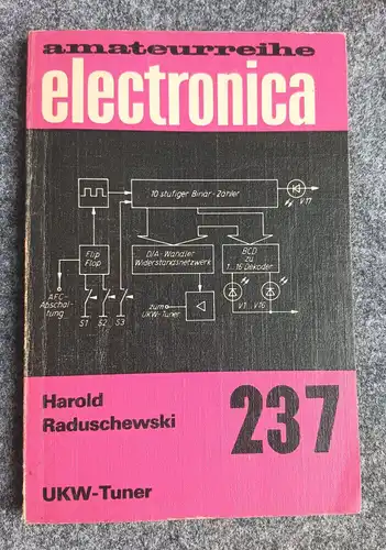 Amateurreiche electronica Buch 237 UKW Tuner Lehrbuch