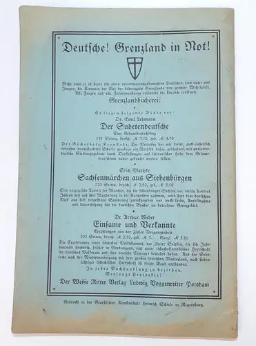 Der Weisse Ritter Eine Führerzeitung 5 Band Beiblätter 4 Lieferung Pfadfinder