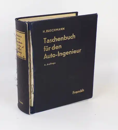 Taschenbuch für den Auto Ingenieur 1942 Buschmann