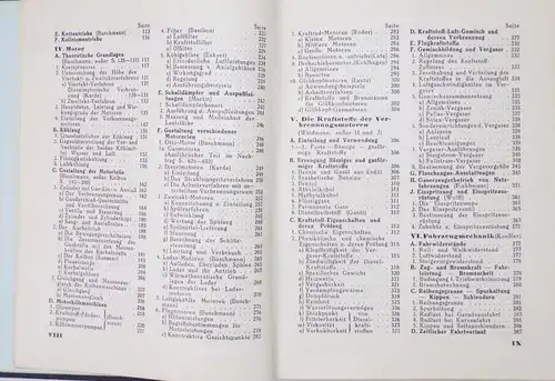 Taschenbuch für den Auto Ingenieur 1942 Buschmann