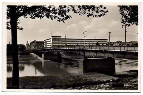 Ak Mannheim Brücke DR