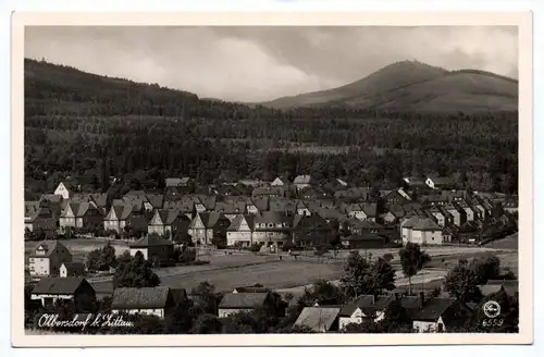 Ak Olbersdorf bei Zittau Sachsen Blick nach der Lausche