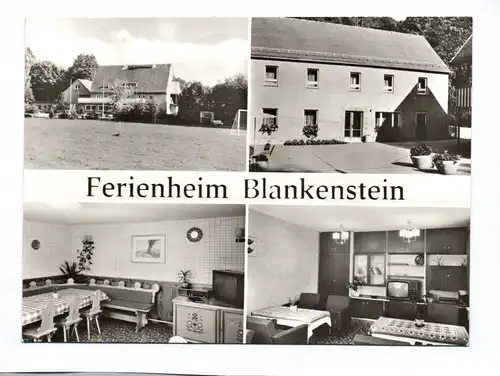 Ak Ferienheim Blankenstein Kreis Freital DDR Ferienheim des VEB Modell und Forme