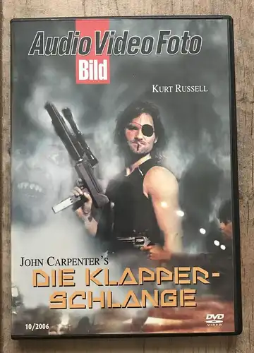 DVD John Carpenters Die Klapperschlange Film