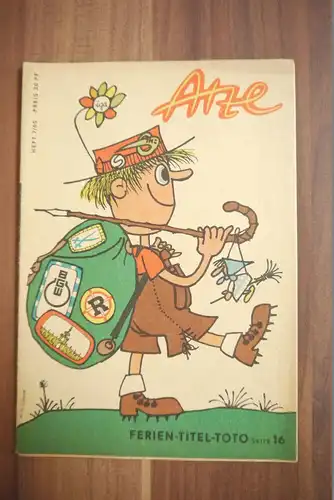 Atze Comic DDR 1965 Heft 7 Das Krokodil Kinder Zeitschrift