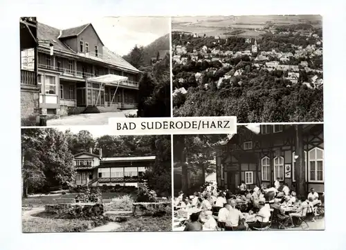 Ak Bad Suderode Harz 1975 Kurhaus Ortsansicht Ausflugslokal Felsenkeller