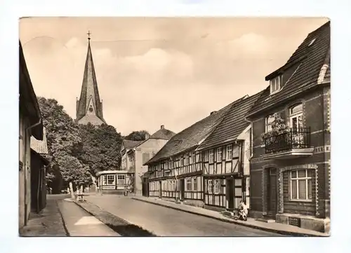 Ak Luftkurort Neustadt Südharz Blick zum Ratskeller Kirche DDR 1967