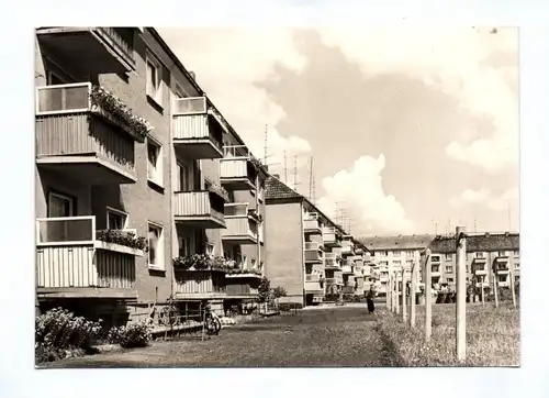 Ak Kyritz AWG Neubausiedlung DDR 1970 Balkon