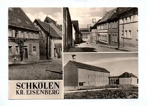 Ak Schkölen Kreis Eisenberg DDR 1975