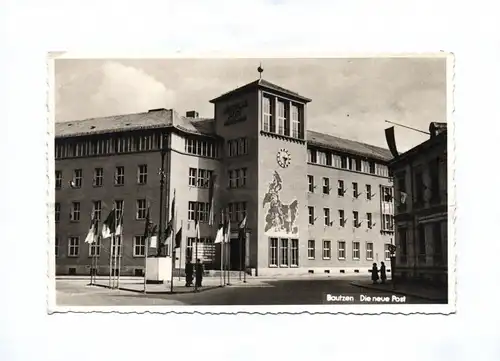 Ak Bautzen Die neue Post DDR 1954