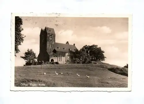 Ak Göhren Rügen Kirche DDR 1968