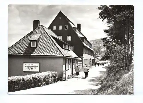 Ak Rehefeld Osterzgebirge FDGB Erholungsheim Aufbau 1983 DDR