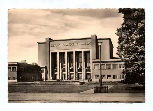 Ak Deutsches Hygiene Museum Dresden DDR 1962