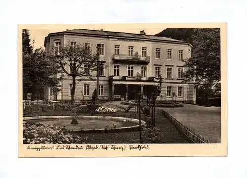 Ak Kneippkurort Bad Schandau Erzgebirge Sächsische Schweiz Parkhotel 1943