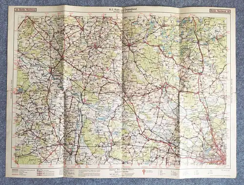 BZ Karte Berlin Nordwest Fürstenberg Rheinsberg Wittenberge Stendal 