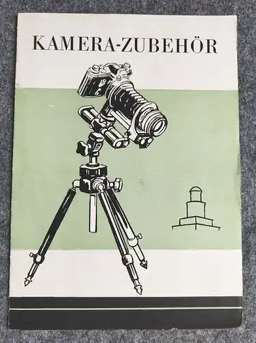 Kamera Zubehör Prospekt 1955 Drogerie Strauch und Kolde Bautzen