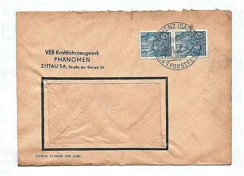 VEB Kraftfahrzeugwerk Phänomen Zittau Sachsen DDR 1957