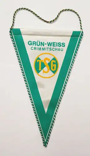 DDR Wimpel Grün Weiss Crimmitschau TSG