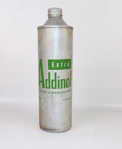 Alte Minol Flasche Addinol extra Garage Kfz Oldtimer Deko