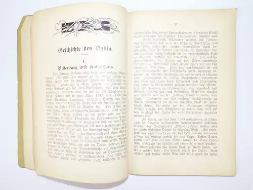 Ritterburg und Kloster Oybin im Zittauer Gebirge Dr Alfred Moschkau um 1900