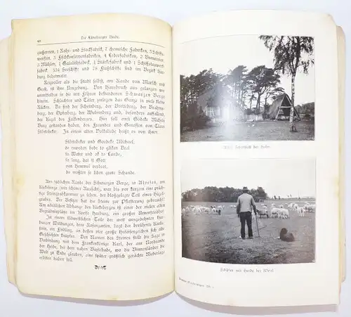 Deutsche Wanderungen Die Lüneburger Heide Josef Galle 1914 Buch