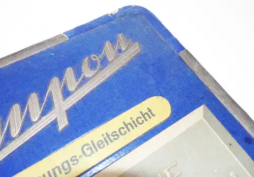 Alter Aufsteller NEO Tampon Frauen Hygiene DDR 1950er Pappschild