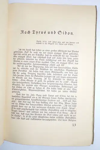 Vom Reich der Seele Sieben Wanderungen Georg Neese 1918 Zittau