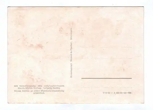 Lieder Ak Thüringer Land