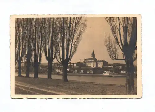 Ak Leitmeritz 1930 Litoměřice Gebäude Tschechien