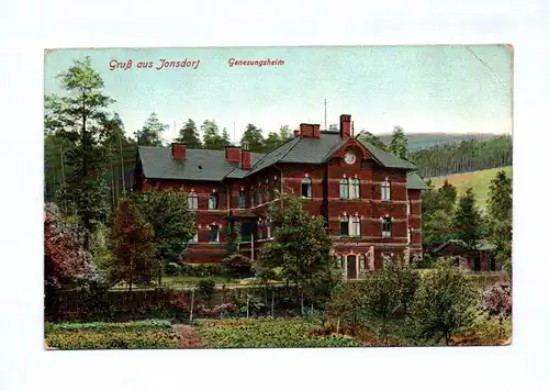 Ak Gruß aus Jonsdorf Genesungsheim 1912