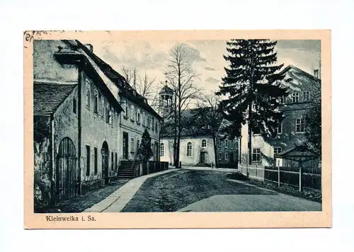 Ak Kleinwelka in Sachsen 1938 Kirche