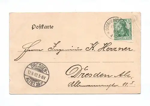 Litho Ak Landesanstalt Grossschweidnitz Wirtschafts Verwaltungsgebäude 1902