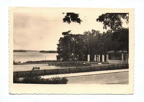 Ak Bad Saarow Pieskow 1954 DDR Scharmützelsee