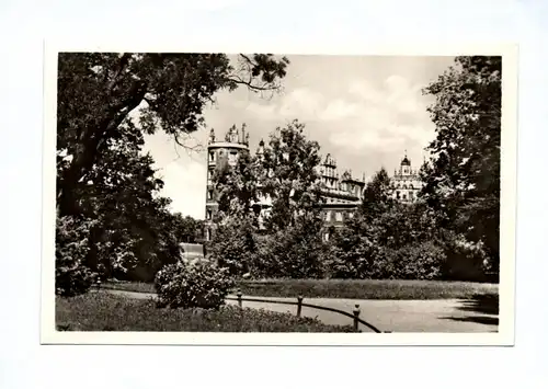 Ak Bad Muskau Partie am Schloßpark