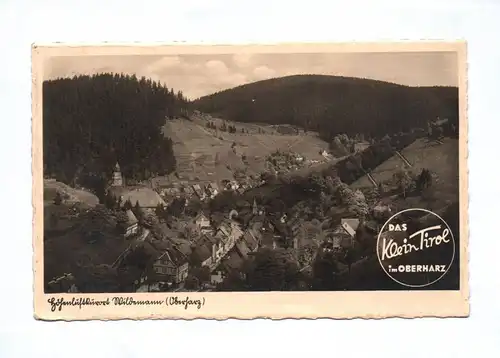 Ak Höhenluftkurort Wildemann Oberharz 1932 Das Klein Tirol