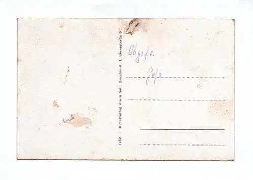 Ak Felsengruppe im Schrammsteingebiet Elbsandsteingebirge