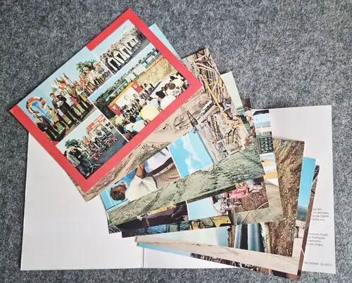Leporello Drushbar Trasse mit 10 Ansichtskarten