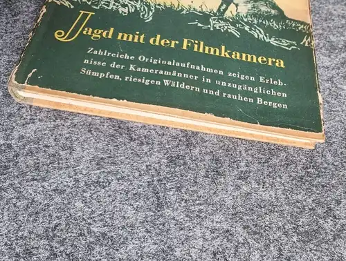 Jagd mit der Filmkamera B Dolin Henschel Verlag Berlin 1952 Aufzeichnungen eines