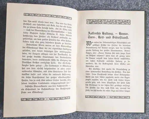 Hermann Lange Vom Alten aus dem Sachsenwalde Otto Meißners Verlag 1915