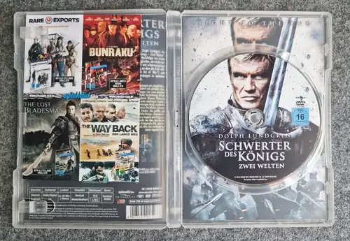 Dolph Lundgren Schwerter des Königs Zwei Welten DVD FSK16