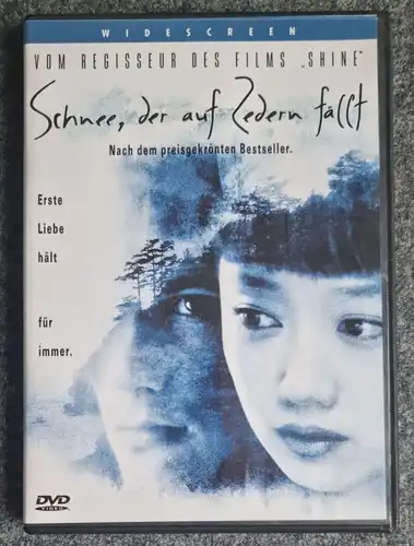 DVD Schnee der auf Zedern fällt FSK12 Erste Liebe hält für immer