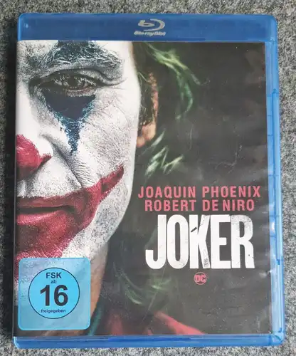 Bluray Disc Joaquin Phoenix Robert De Niro Film Joker DC FSK16