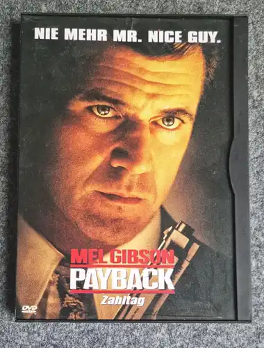 DVD Nie mehr Mr. Nice Guy Mel Gibson Payback Zahltag FSK16