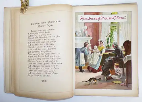 Aus des Lebens Mai Steinkamp und Voigt um 1900  Kinderbuch