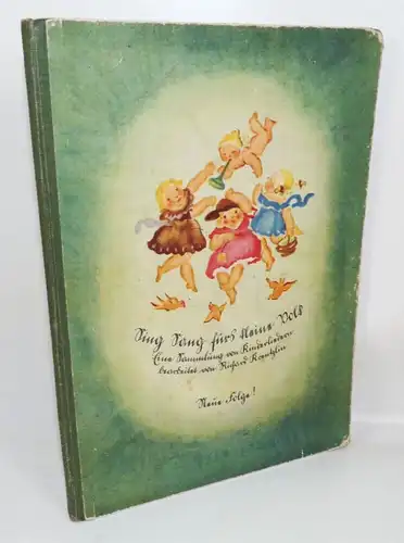 Sing Sang fürs kleine Volk Kinderlieder Notzen 1926 Krentzlin Musmann Kinderbuch