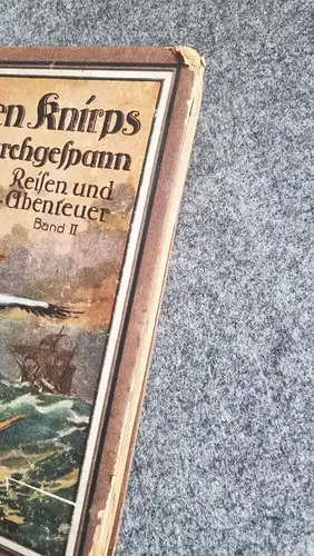 Karlchen Knirps Reisen und Abenteuer 2 Bände I und II 1922 alte Bücher