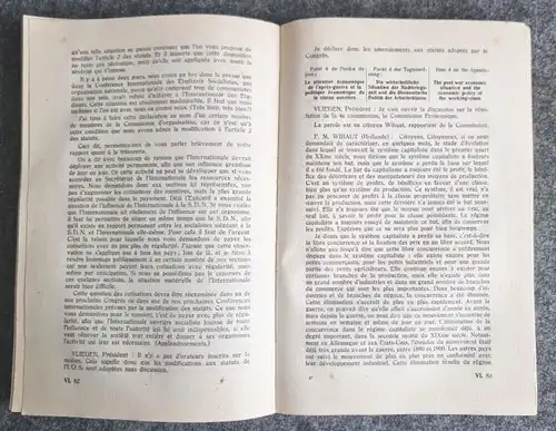 Buch Dritter Kongress der sozialistischen Arbeiter Internationale 1928