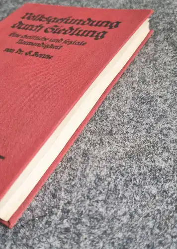 Volksgesundung durch Siedlung 1928 München