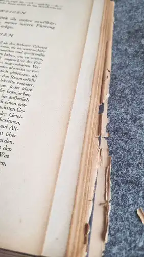 Der Weg des Schweigens A Curtis 1923 Den Weg zur Verinnerlichung Buch