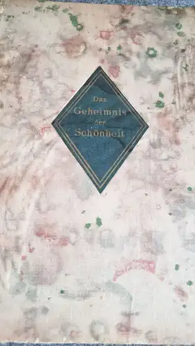 Das Geheimnis der Schönheit von Ola Alsen Berlin 1920 altes Buch